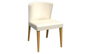 Curved Back Dining Chair