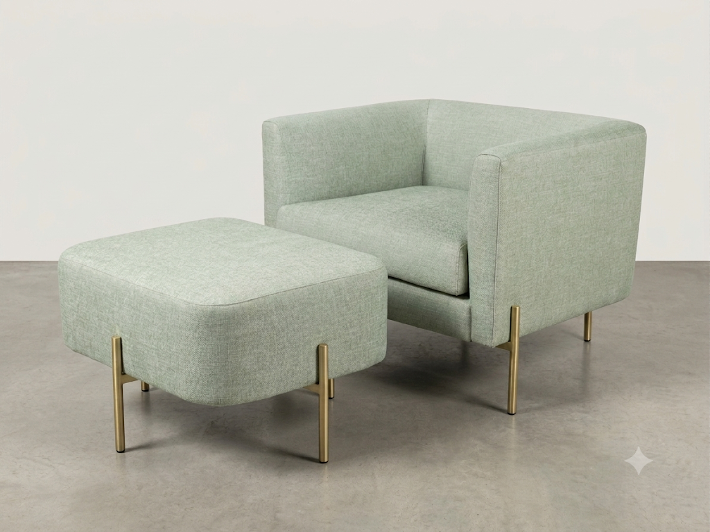 Esther Chair & Ottoman