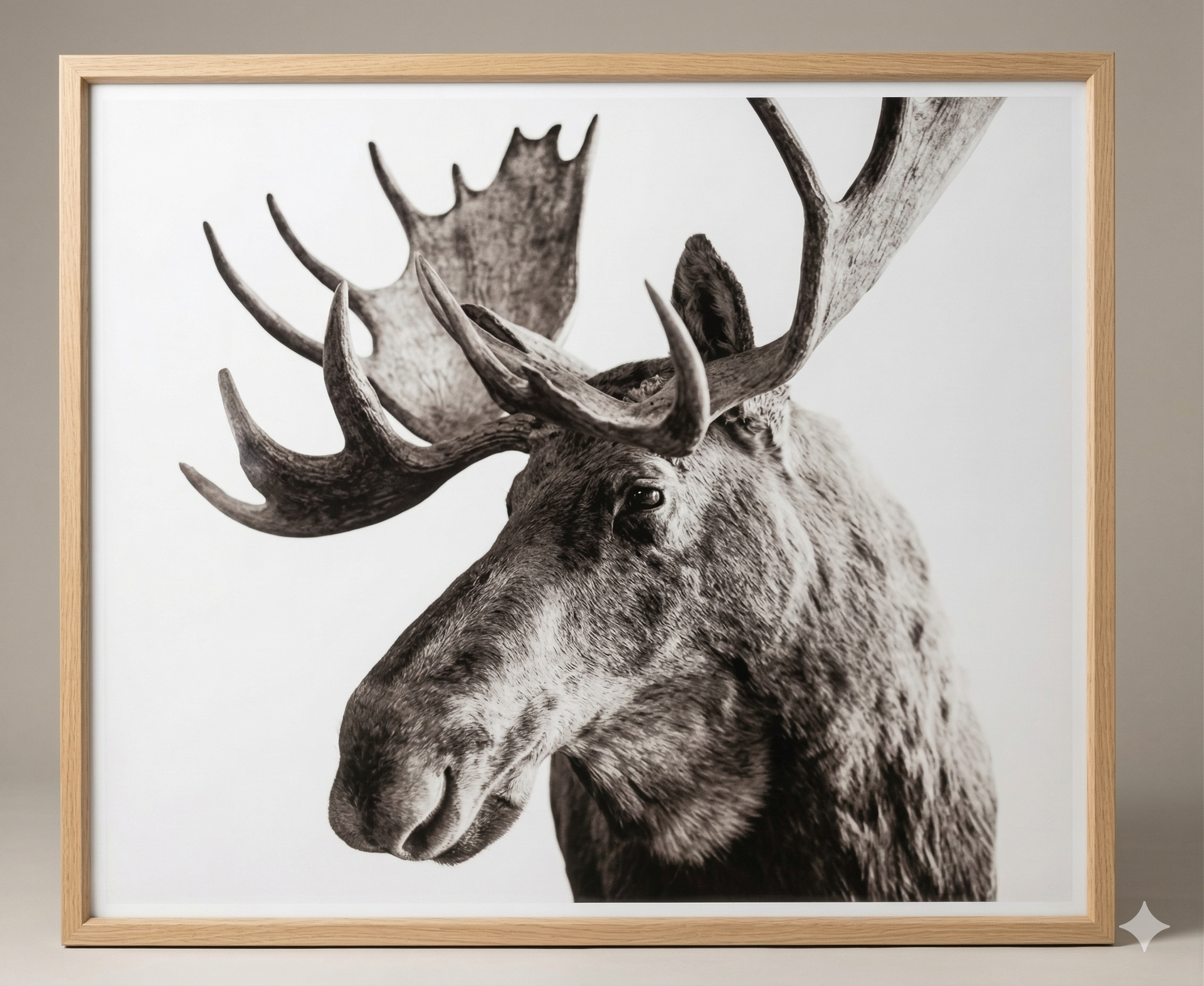 Magnificent Moose 50x42" Print