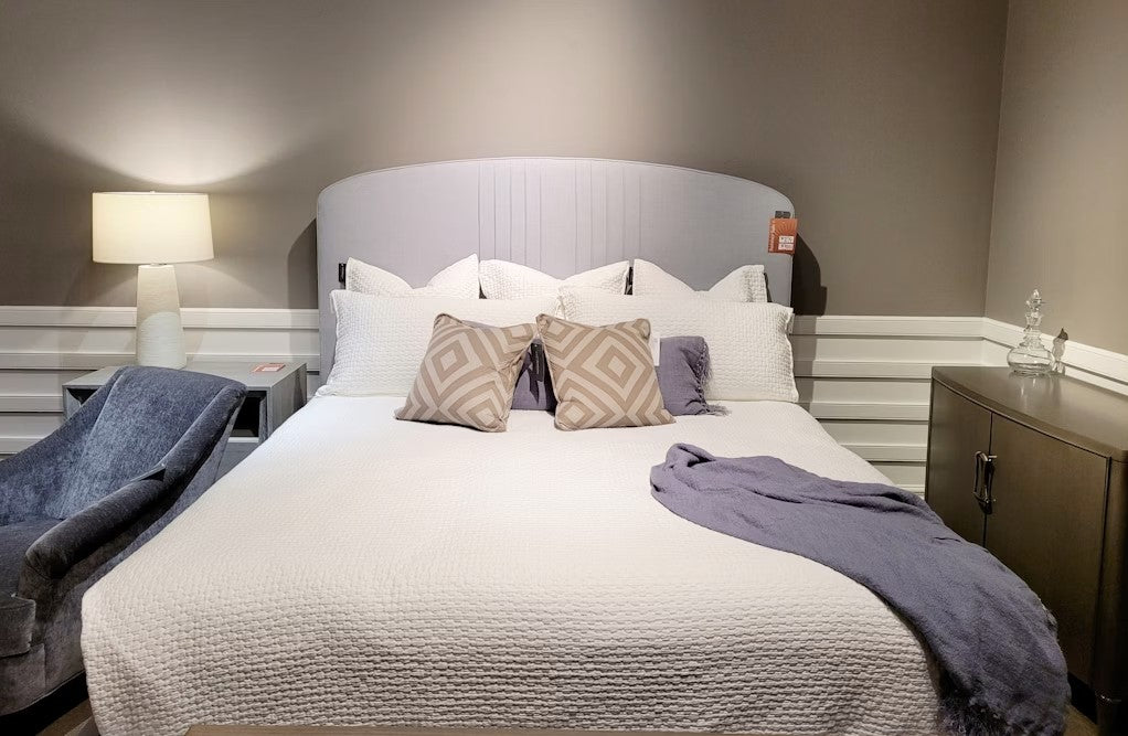 Sofia Pleated King Bed