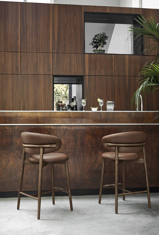 Oleandro Wooden Stool