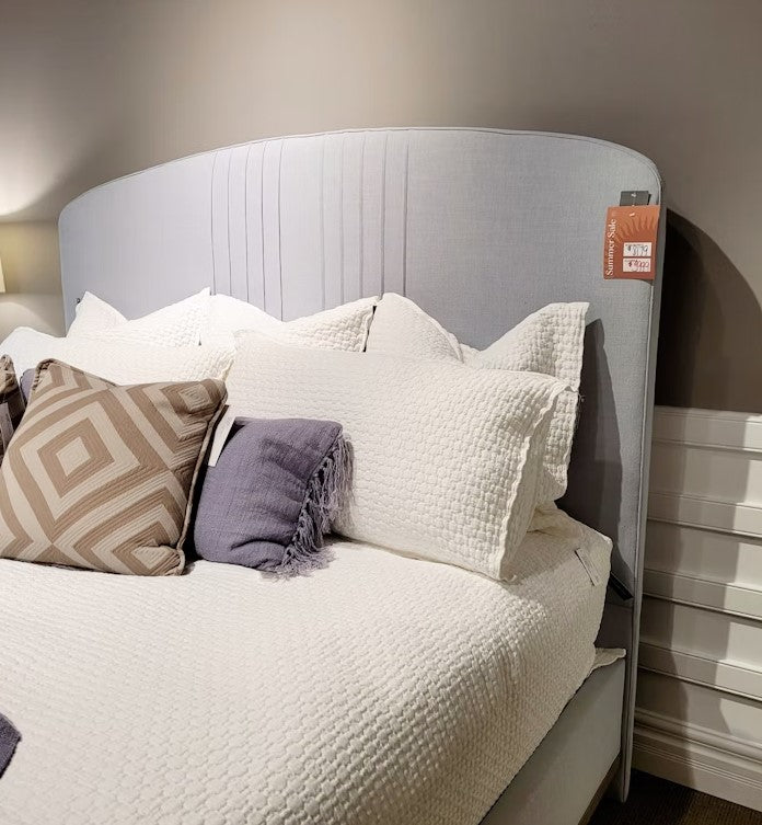 Sofia Pleated King Bed