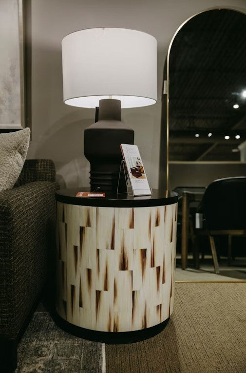 Carmel Crescent Commode End Table