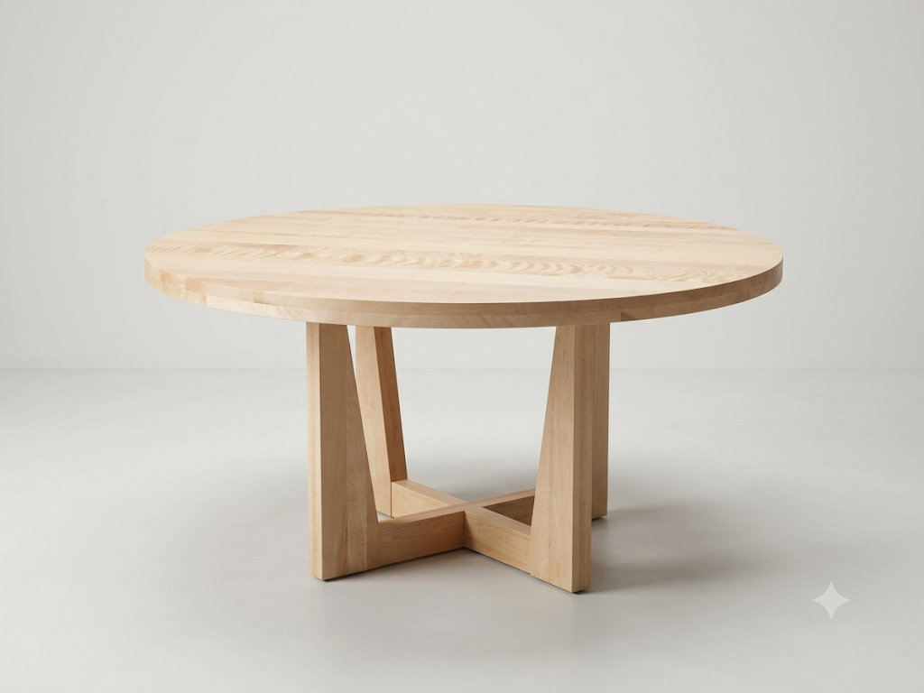 Round Dining Table 54"