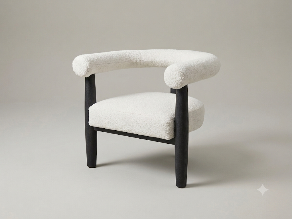 Petra Barrel-Style Chair