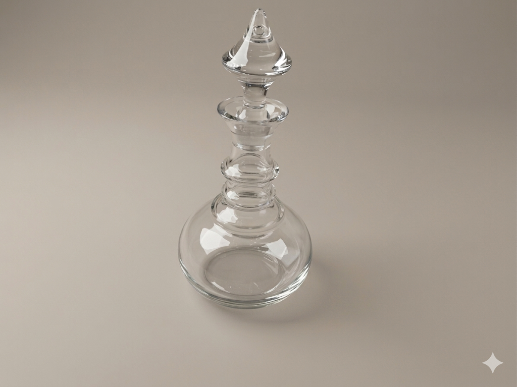 Turned Decanter