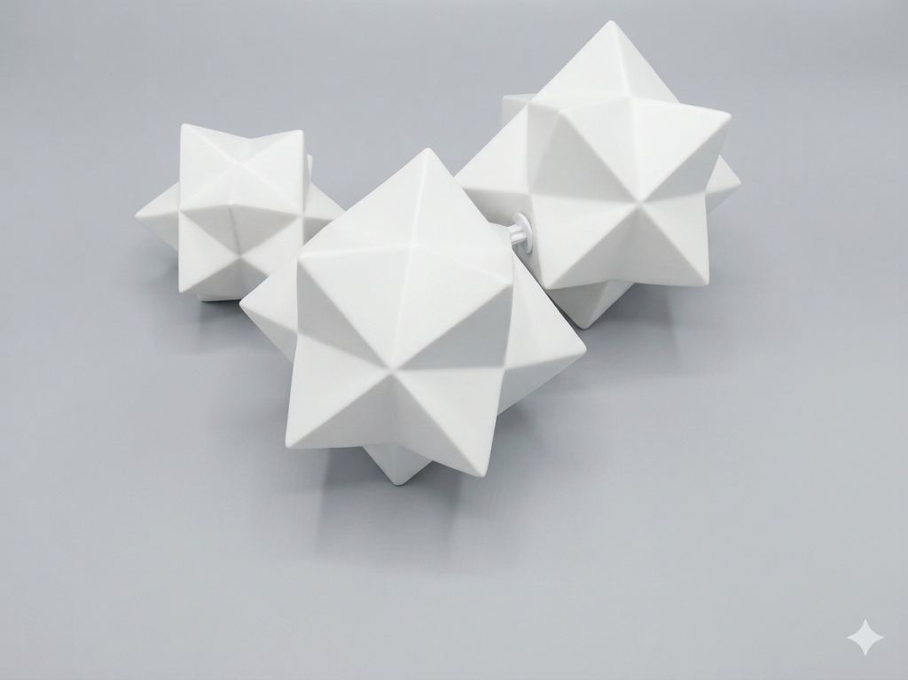 Dodecahedron - White