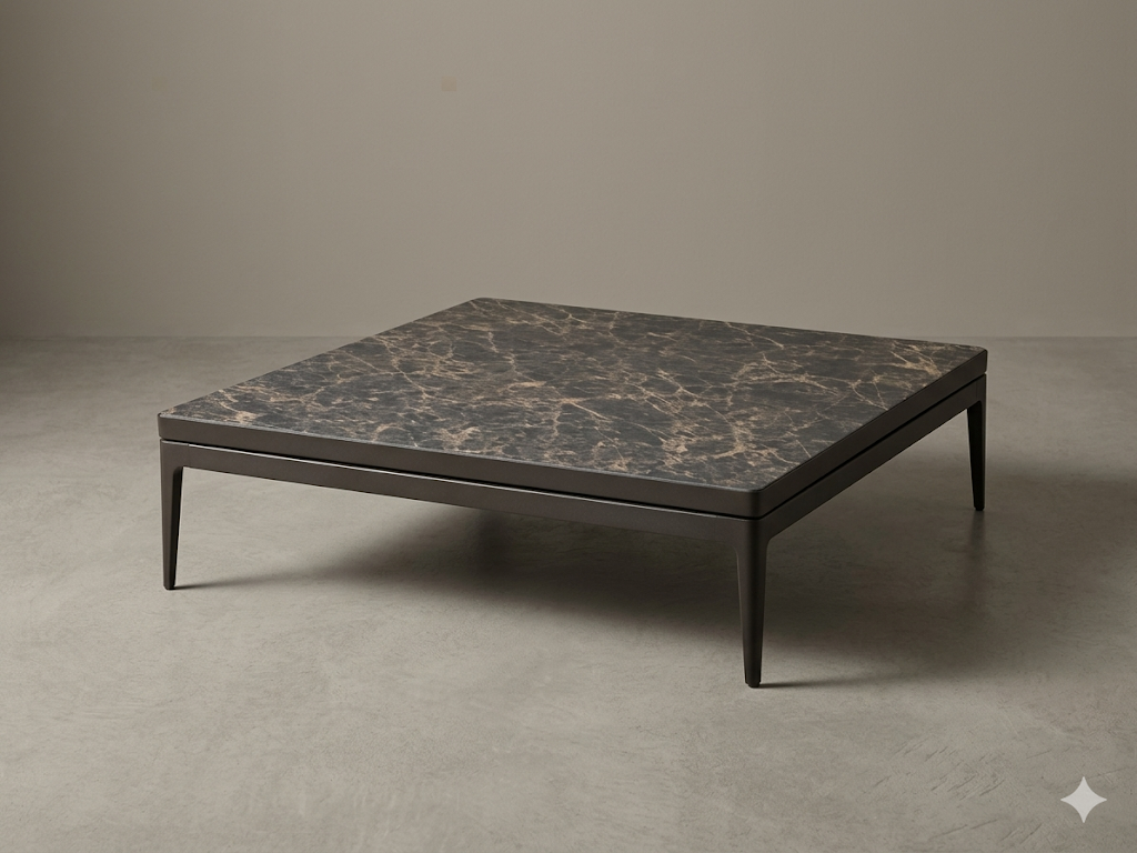 Grid Square Cocktail Table - Outdoor